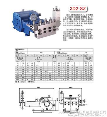 【通洁3D2-SZ型高亚泵高压泵】价格_厂家_图片 - 国家工业互联网平台